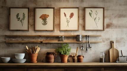 interior wall kitchen background