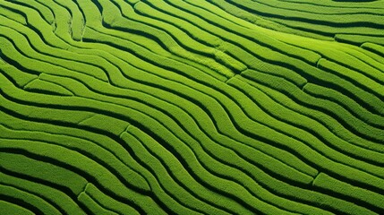 Fototapeta premium vibrant grass jungle background