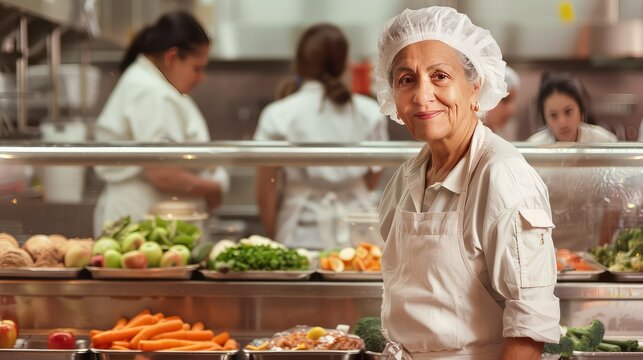 food school lunch lady