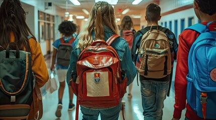 trendy school backpacks