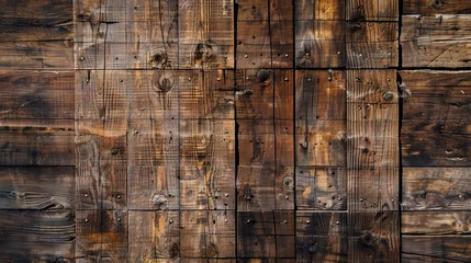 Fotobehang Rustic wood texture background © furyon