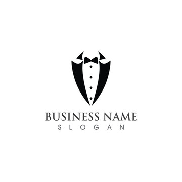 work suit logo and symbol vector image