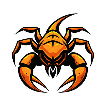 Insect scorpion esport vector logotype, logo scorpion, icon scorpion, sticker scorpion, symbol scorpion, emblem scorpion