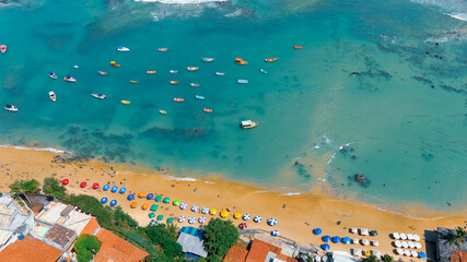 Praia da Pipa. (Pipa Beach, Praia de Pipa). Brazil. Beautiful beaches boasting crystal clear waters.