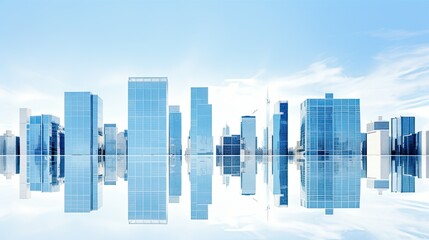 color white blue background