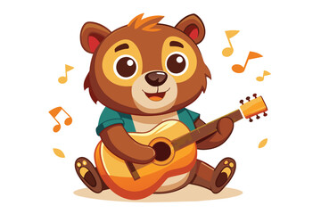Illustration of a cute bear