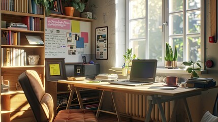e school and work from home