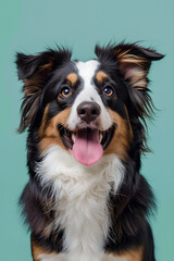 portrait of a border collie dog