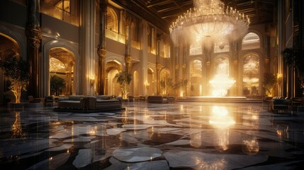 Obraz premium chic shiny luxury background