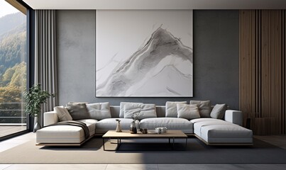 modern creative living room interior design backdrop ideas concept house beautiful background elevation of sofa with decorative photo paint frame full wall background