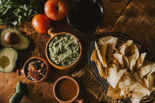 chips and guacamole