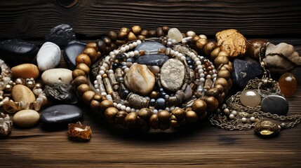 bracelet stone jewelry background