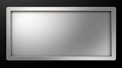 silver frame metal background