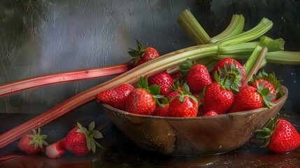 jam strawberry and rhubard