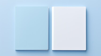 modern minimal blue background