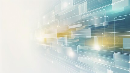 Abstract futuristic background. 3d illustrations