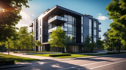 property rent apartment building