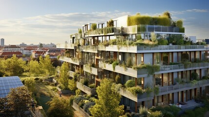 Obraz premium loft accommodation apartment building