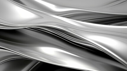metallic aluminum silver background