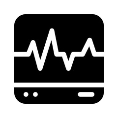 monitor glyph icon