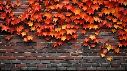 foliage wall leaves background