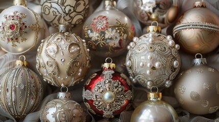 elegant victorian ornaments