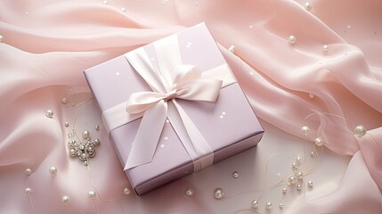 shiny package jewelry background