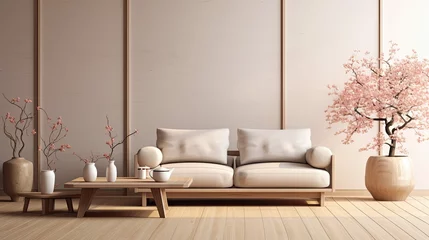 Foto op Canvas serene relax zen background © vectorwin