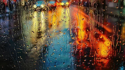 Gordijnen storm rain texture © vectorwin