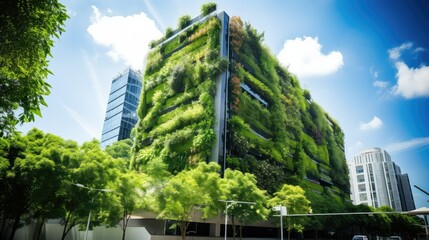 Fototapeta premium tower commercial skyscraper building