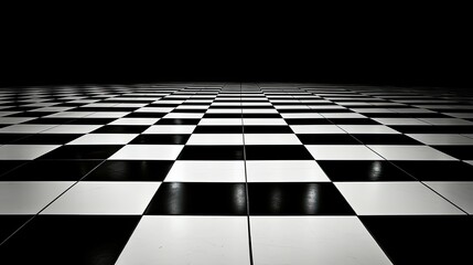 dark floor black background