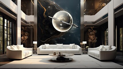 elegant space interior room