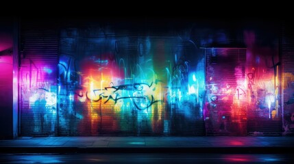 Fototapeta premium soft wall blurred lights