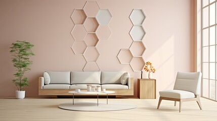 geometric backdrop hexagon background