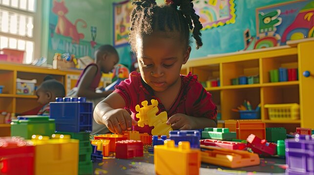 imagine pre-school child
