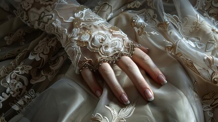fashion victorian hand