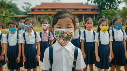 safety kid mask school