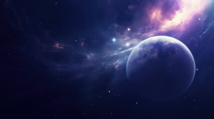 cosmos space light background