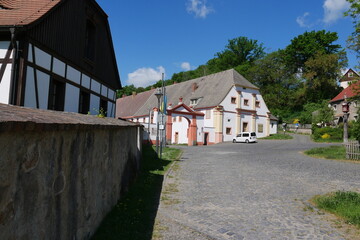 Fototapeta na wymiar Kloster Marienthal an der Neiße in Sachsen