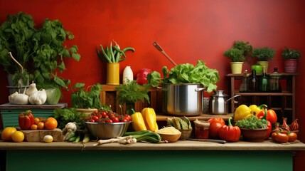 utensils cooking kitchen background