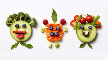 Creative and funny children's food photos