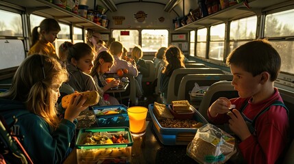 healthy school bus food