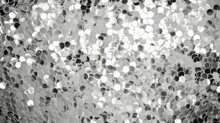 reflective material silver background