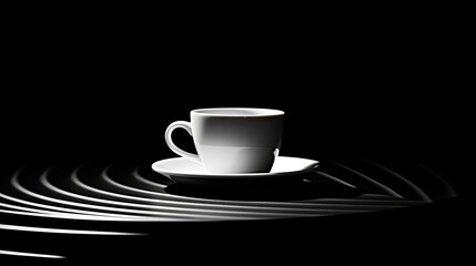 minimal graphic black background