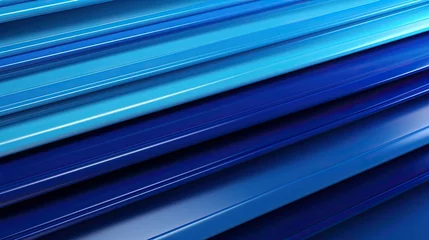 Foto op Aluminium abstract blue lines background © vectorwin