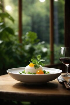 "AI-Generated 5-Star Michelin Molecular Gastronomy Food"
