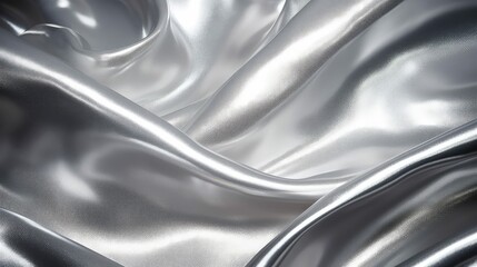 shimmering shiny silver background
