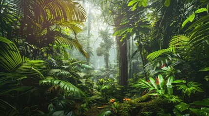 canopy tropical rain forest