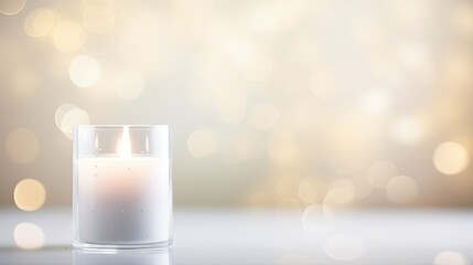 soft white blurred lights