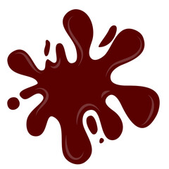 Chocolate Splash Vector Illustration 